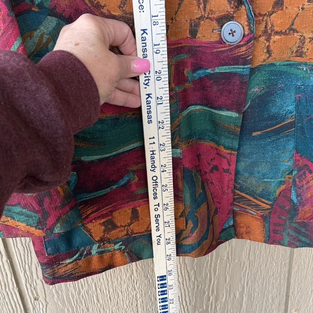 Vintage Abstract Women's Jacket